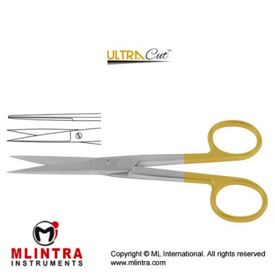 UltraCut™ TC Operating Scissor Straight - Sharp/Sharp Stainless Steel, 14.5 cm - 5 3/4"